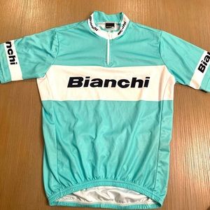 Vintage Classic Bianchi Cycling Jersey